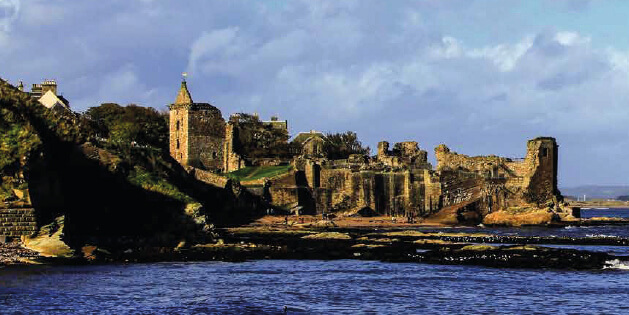 St Andrews Castle Image.